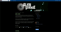 Desktop Screenshot of alienscienceoverlords.blogspot.com