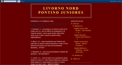 Desktop Screenshot of pontino-juniores.blogspot.com