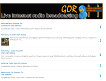 Tablet Screenshot of googleonlineradio.blogspot.com