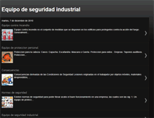 Tablet Screenshot of equipodeseguridadindustrial.blogspot.com
