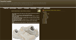Desktop Screenshot of beautifeel-sandals.blogspot.com