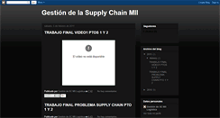 Desktop Screenshot of gestionscmii.blogspot.com