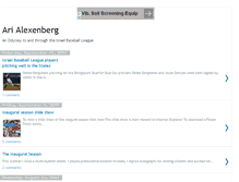 Tablet Screenshot of alexenberg.blogspot.com