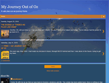 Tablet Screenshot of myjourneyoutofoz.blogspot.com