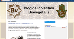 Desktop Screenshot of biovegetalis.blogspot.com