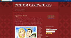 Desktop Screenshot of customcaricatures-swparra.blogspot.com