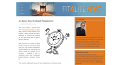 Desktop Screenshot of fit4lifenyc.blogspot.com