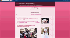 Desktop Screenshot of chantinadesigns.blogspot.com