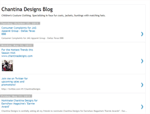 Tablet Screenshot of chantinadesigns.blogspot.com