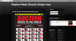 Desktop Screenshot of chryslerdodgejeep.blogspot.com