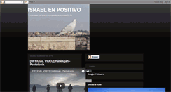 Desktop Screenshot of israelenpositivo.blogspot.com