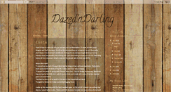 Desktop Screenshot of dazedndarling.blogspot.com