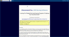 Desktop Screenshot of i4y-burningsoft.blogspot.com