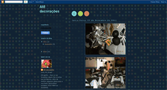 Desktop Screenshot of amdecoracao.blogspot.com