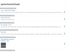 Tablet Screenshot of janisvincemichael.blogspot.com