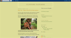 Desktop Screenshot of cliffordfaiparik.blogspot.com