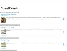 Tablet Screenshot of cliffordfaiparik.blogspot.com