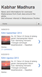 Mobile Screenshot of kabharmadhura.blogspot.com