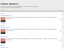 Tablet Screenshot of kabharmadhura.blogspot.com