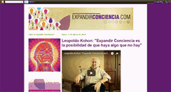 Desktop Screenshot of expandirconsciencia.blogspot.com