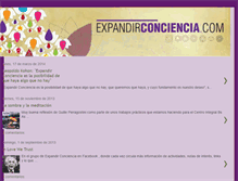 Tablet Screenshot of expandirconsciencia.blogspot.com