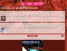 Tablet Screenshot of pentagrama-poemasdeamor.blogspot.com