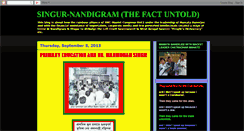 Desktop Screenshot of nandigramthefactuntold.blogspot.com