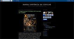 Desktop Screenshot of bandasinfonicadacovilha.blogspot.com