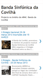 Mobile Screenshot of bandasinfonicadacovilha.blogspot.com