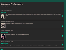 Tablet Screenshot of jessmaephotography.blogspot.com