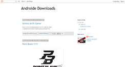 Desktop Screenshot of androidedownloads.blogspot.com