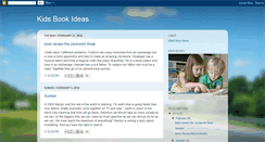 Desktop Screenshot of kidsbookideas.blogspot.com