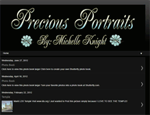 Tablet Screenshot of preciousportrait.blogspot.com