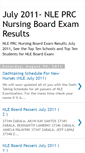 Mobile Screenshot of nlenursingboardexamresults.blogspot.com