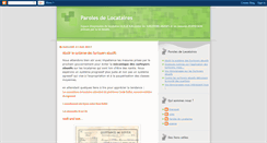 Desktop Screenshot of parolesdelocataires.blogspot.com