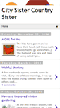 Mobile Screenshot of citysister-countrysister.blogspot.com