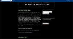 Desktop Screenshot of mindofgeoff.blogspot.com