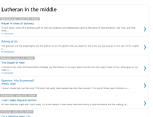 Tablet Screenshot of lutheraninthemiddle.blogspot.com