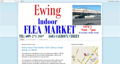 Desktop Screenshot of ewingindoorfleamarket.blogspot.com