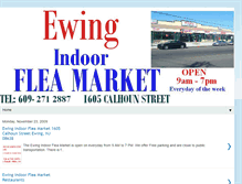 Tablet Screenshot of ewingindoorfleamarket.blogspot.com