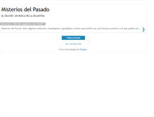 Tablet Screenshot of 3y5y8misteriospasado.blogspot.com