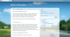 Desktop Screenshot of eduguideworld.blogspot.com