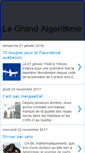 Mobile Screenshot of legrandalgorithme.blogspot.com