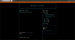 Desktop Screenshot of maria802.blogspot.com