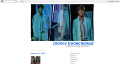 Desktop Screenshot of dannybeauchamp.blogspot.com