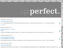 Tablet Screenshot of beingperfectlyhonest.blogspot.com