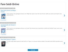 Tablet Screenshot of fare-soldi-in7giorni.blogspot.com