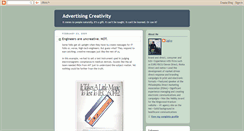 Desktop Screenshot of ad-creativity.blogspot.com