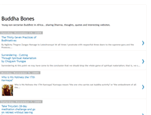 Tablet Screenshot of buddhabones.blogspot.com