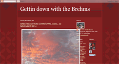 Desktop Screenshot of gettindownwiththebrehms.blogspot.com